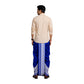 Cotton Silk Dhoti Pant With Contrasting Colour