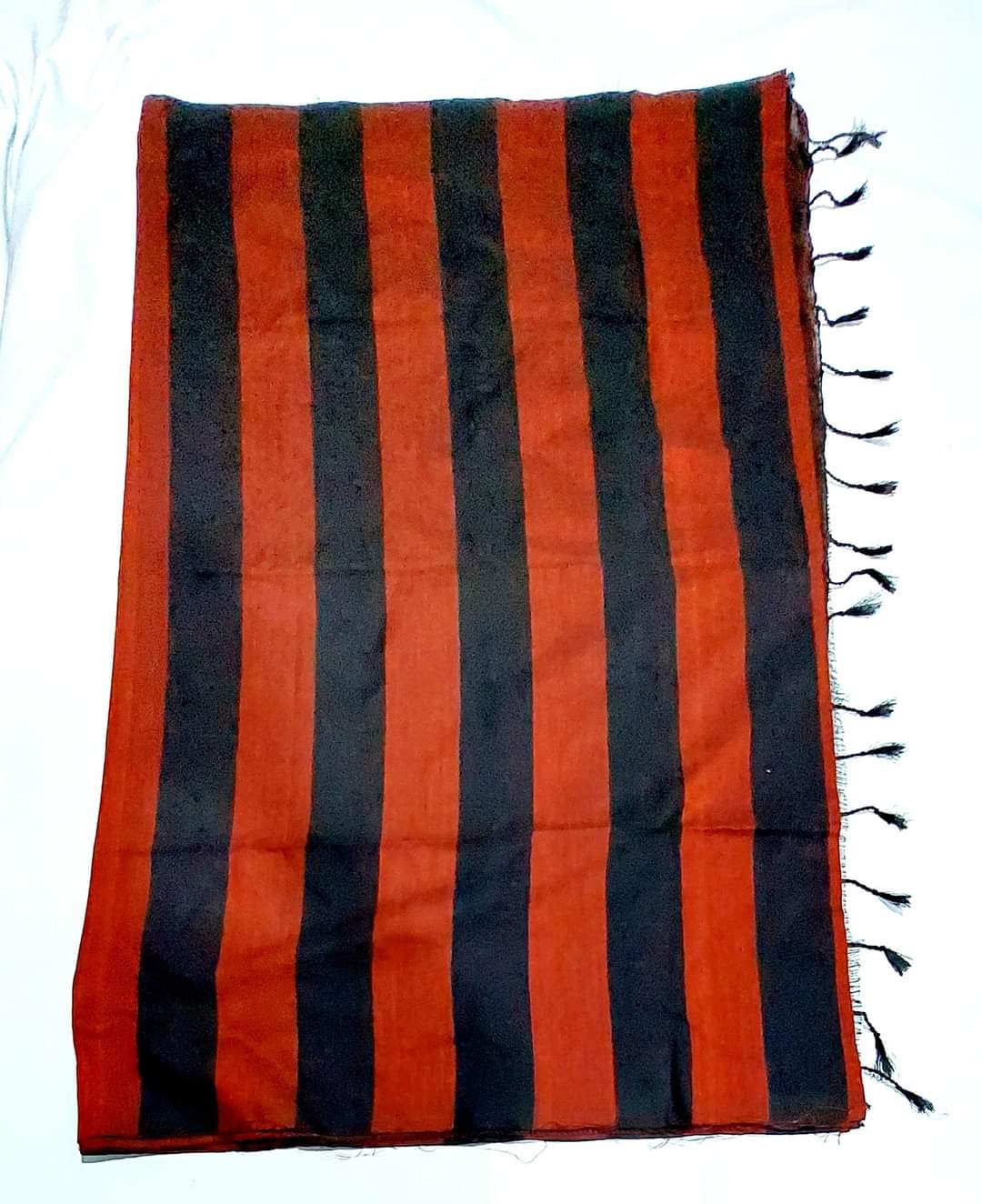 Pure Cotton Handloom Striped Sarees with Blouse Piece
