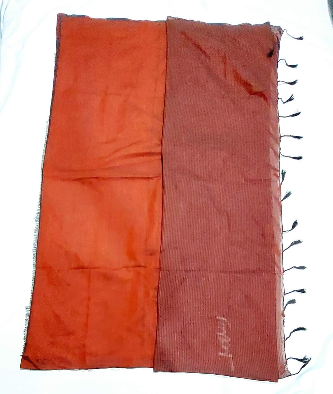 Pure Cotton Handloom Striped Sarees with Blouse Piece