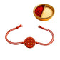 Purely Handmade & Handpainted Terracotta Rakhis for Brother