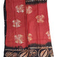 Pure Soft Cotton Batik Block Printed Saree