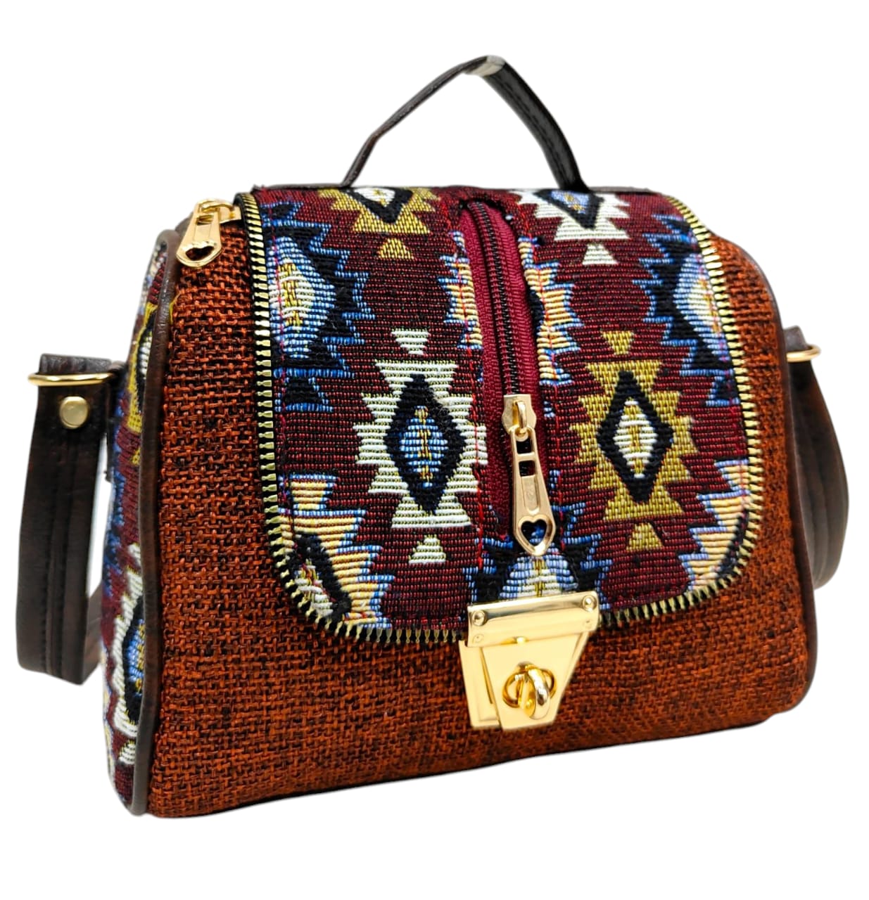 Women's Lightweight Jute Sling Bag