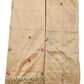 Hand Embroidered Kantha Cotton Silk Saree With Thread Work, Comfortable Fabric And Blouse Piece