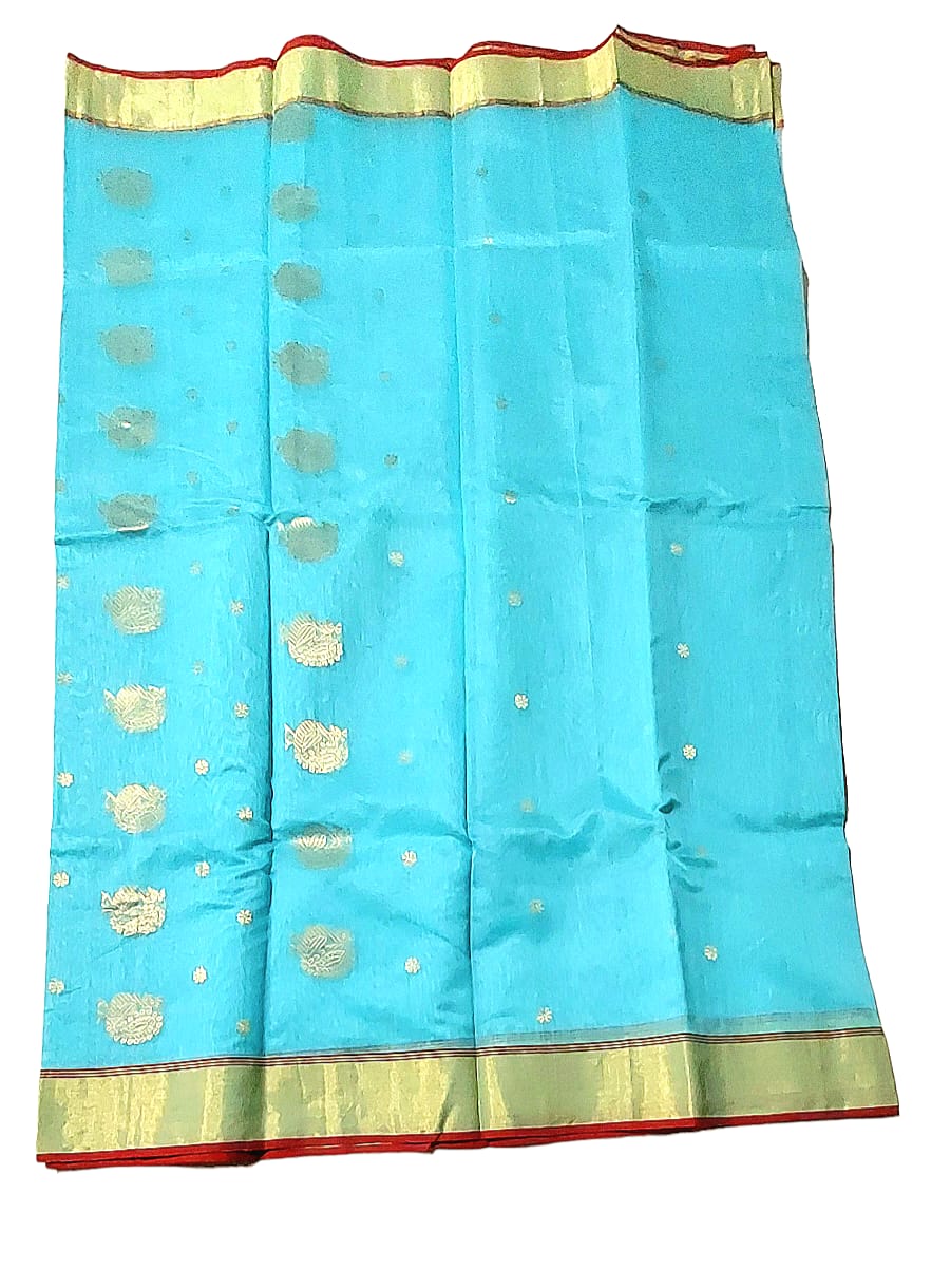 Premium  Pure Chanderi Silk Saree For Women & Girls