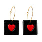 Purely Handmade Lightweight Clay Earrings For Women & Girls I Special Collection For Valentines Day