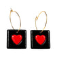 Purely Handmade Lightweight Clay Earrings For Women & Girls I Special Collection For Valentines Day