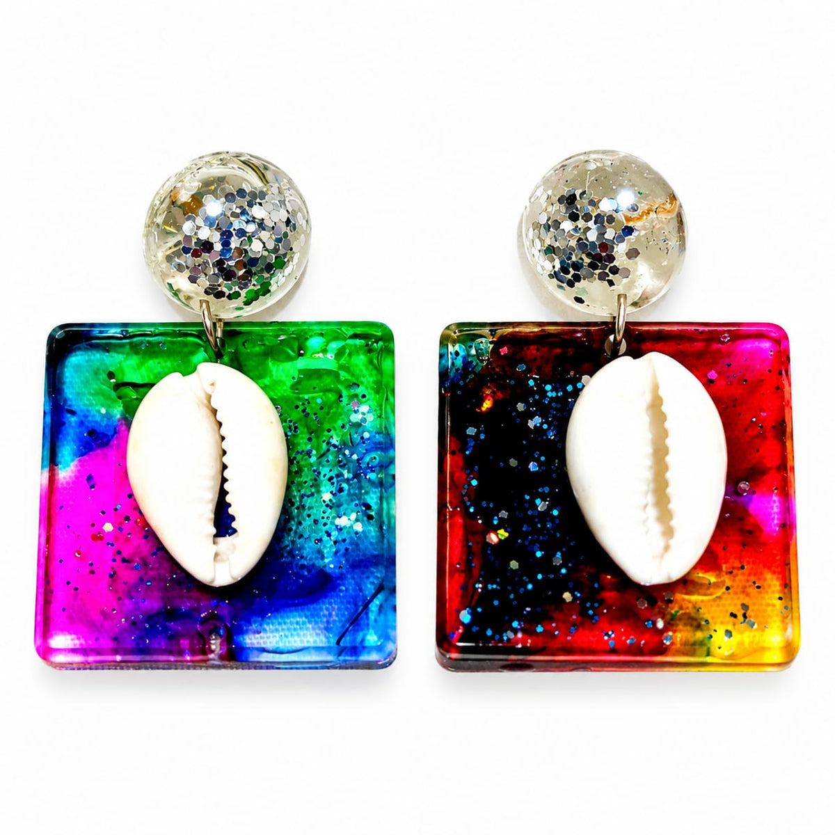 Premium Purely Handmade Resin Jewellery Earrings for Women & Girls