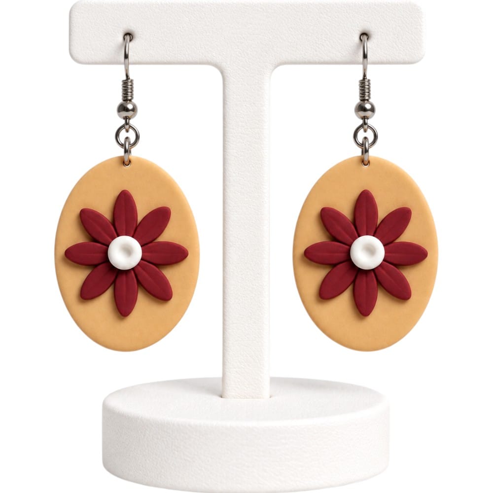 Purely Handmade Clay Earrings