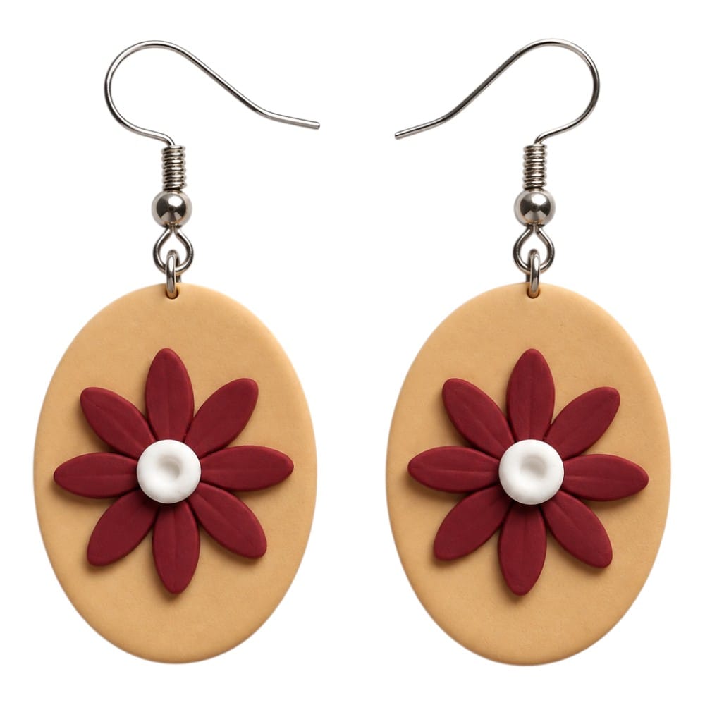 Purely Handmade Clay Earrings