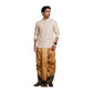 Cotton Silk Dhoti Pant With Contrasting Colour