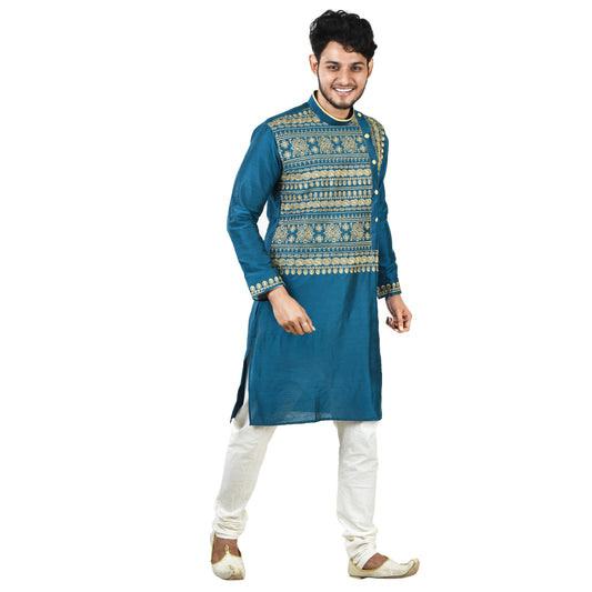 Men's Handmade Hand Embroidered Kurtas