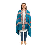 Handwoven Applique Patchwork Shawls for Women & Girls