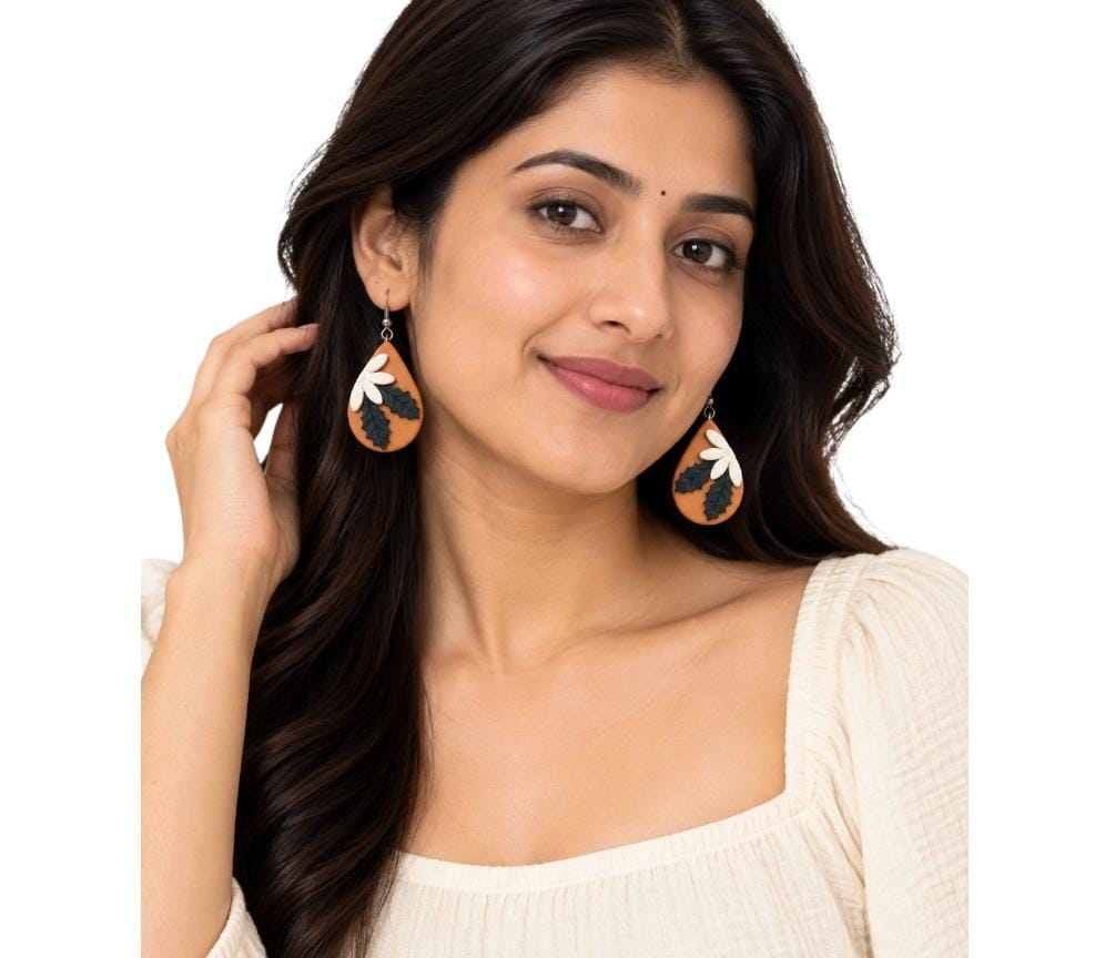 Purely Handmade Clay Earrings
