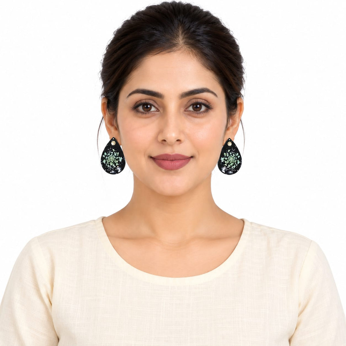 Premium Purely Handmade Resin Jewellery Earrings for Women & Girls