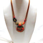 Terracotta Tribal Design Necklace Sets