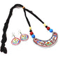 Handmade Terracotta Collar Necklace Set