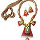 Terracotta Tribal Design Necklace Sets