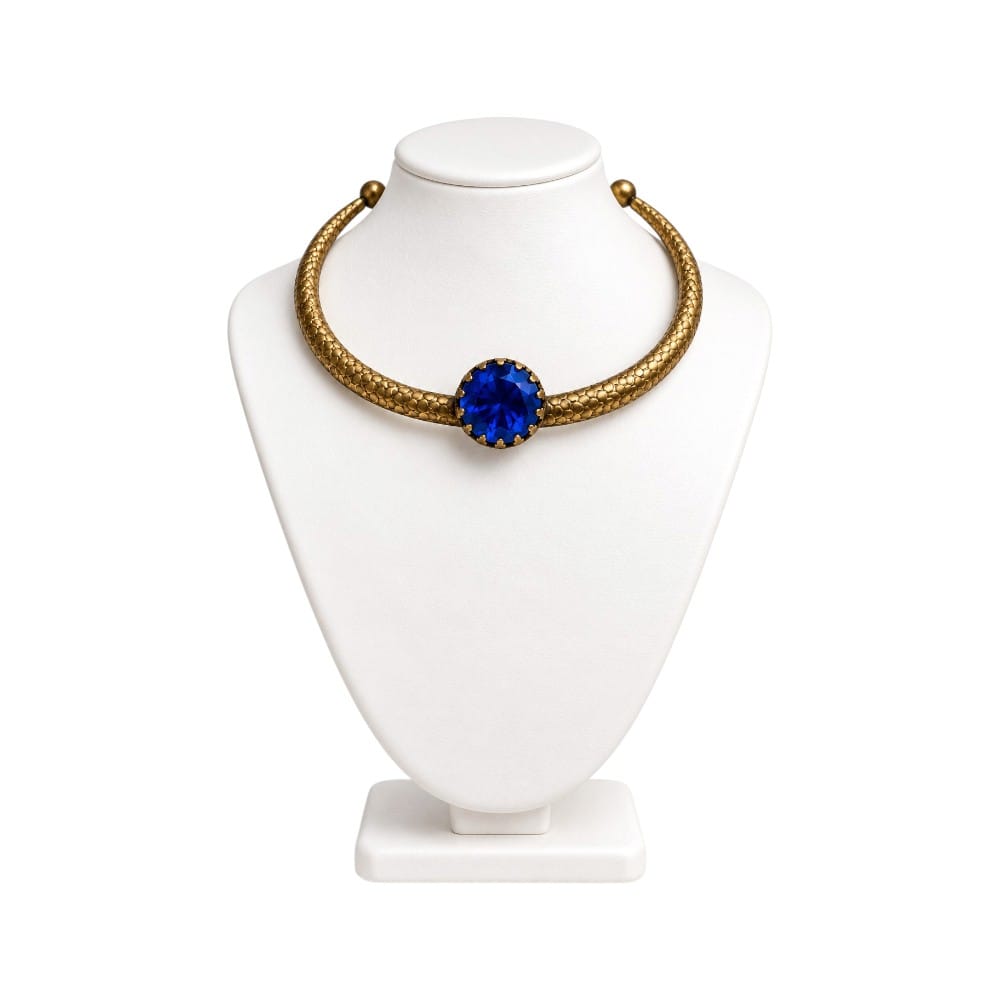 Purely Handmade Lightweight Brass Neckpiece