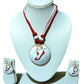 Terracotta Handpainted Jewellery Set