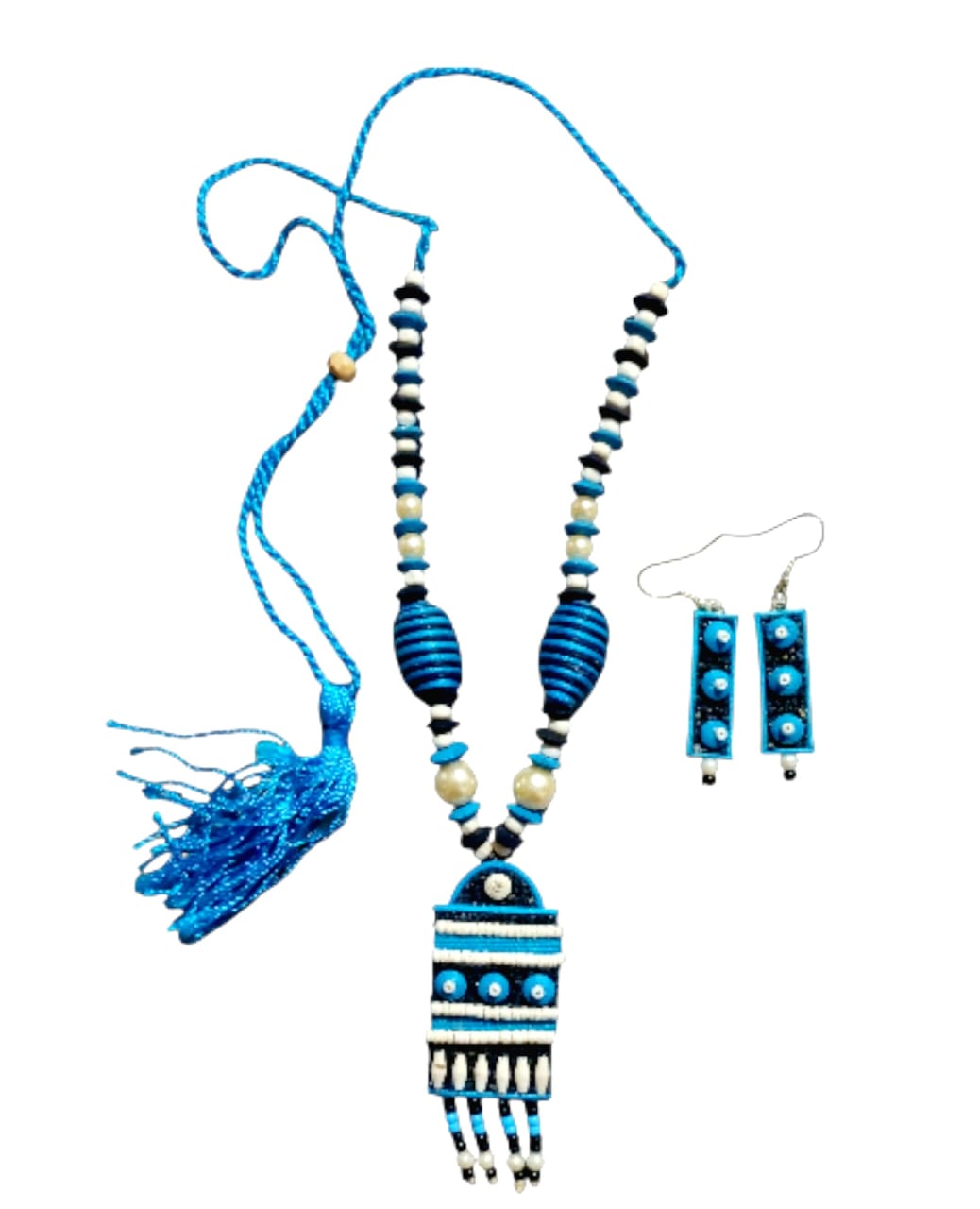 Premium Purely Handmade Jute Jewellery Sets (With Earrings)