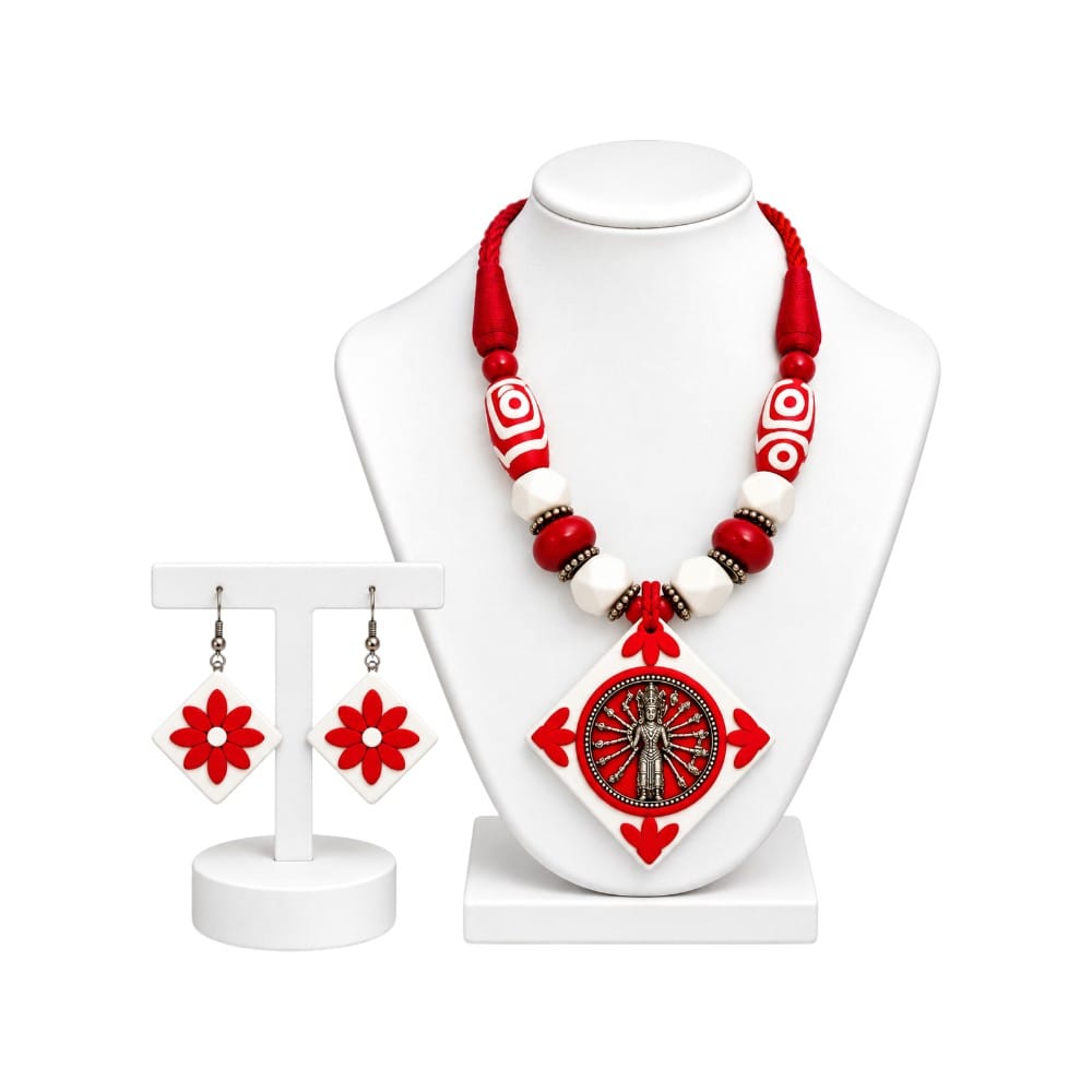 Premium Purely Handmade Clay Jewellery Sets for Women & Girls