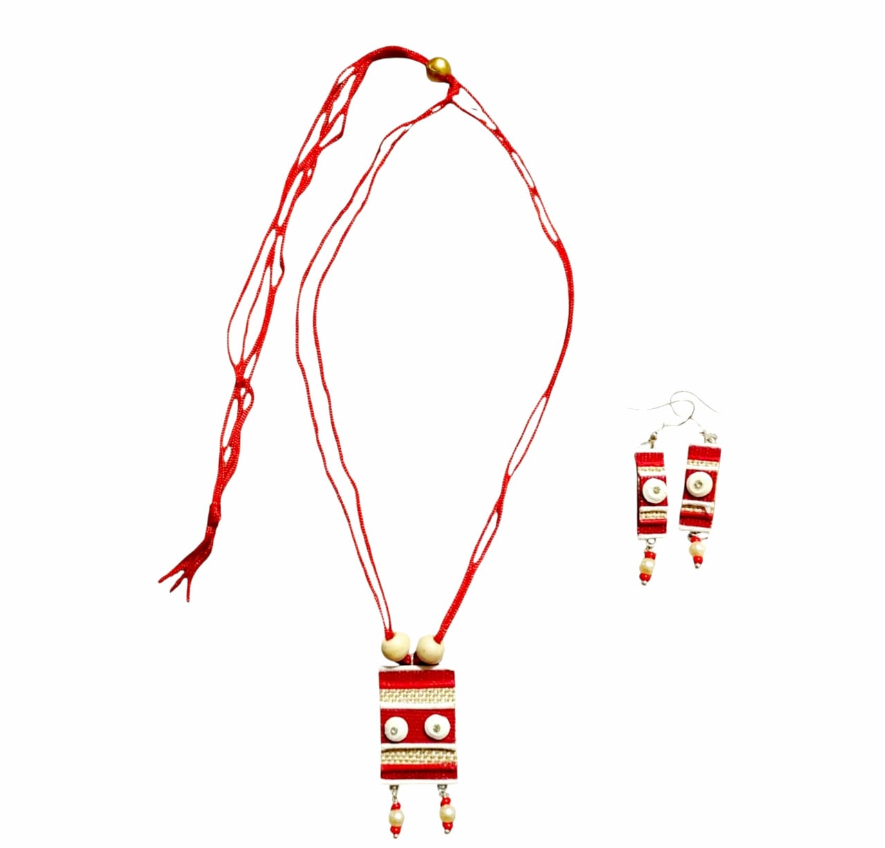 Purely Handmade Jute Jewellery Sets