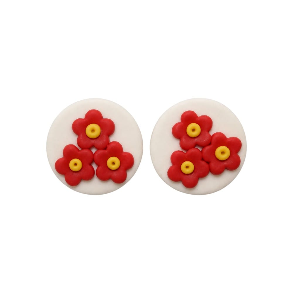 Purely Handmade Clay(Stud) Earrings