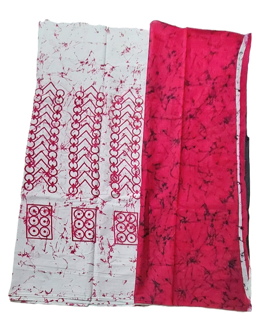 Pure Soft Cotton Hand Block Printed Sarees