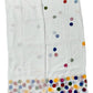 Handloom Pure Cotton Saree with Blouse Piece & Stylish Multicolour Polka Dots | Comfortable & Lightweight