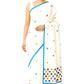 Handloom Pure Cotton Saree with Blouse Piece & Stylish Multicolour Polka Dots | Comfortable & Lightweight