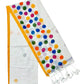 Handloom Pure Cotton Saree with Blouse Piece & Stylish Multicolour Polka Dots | Comfortable & Lightweight