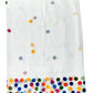 Handloom Pure Cotton Saree with Blouse Piece & Stylish Multicolour Polka Dots | Comfortable & Lightweight