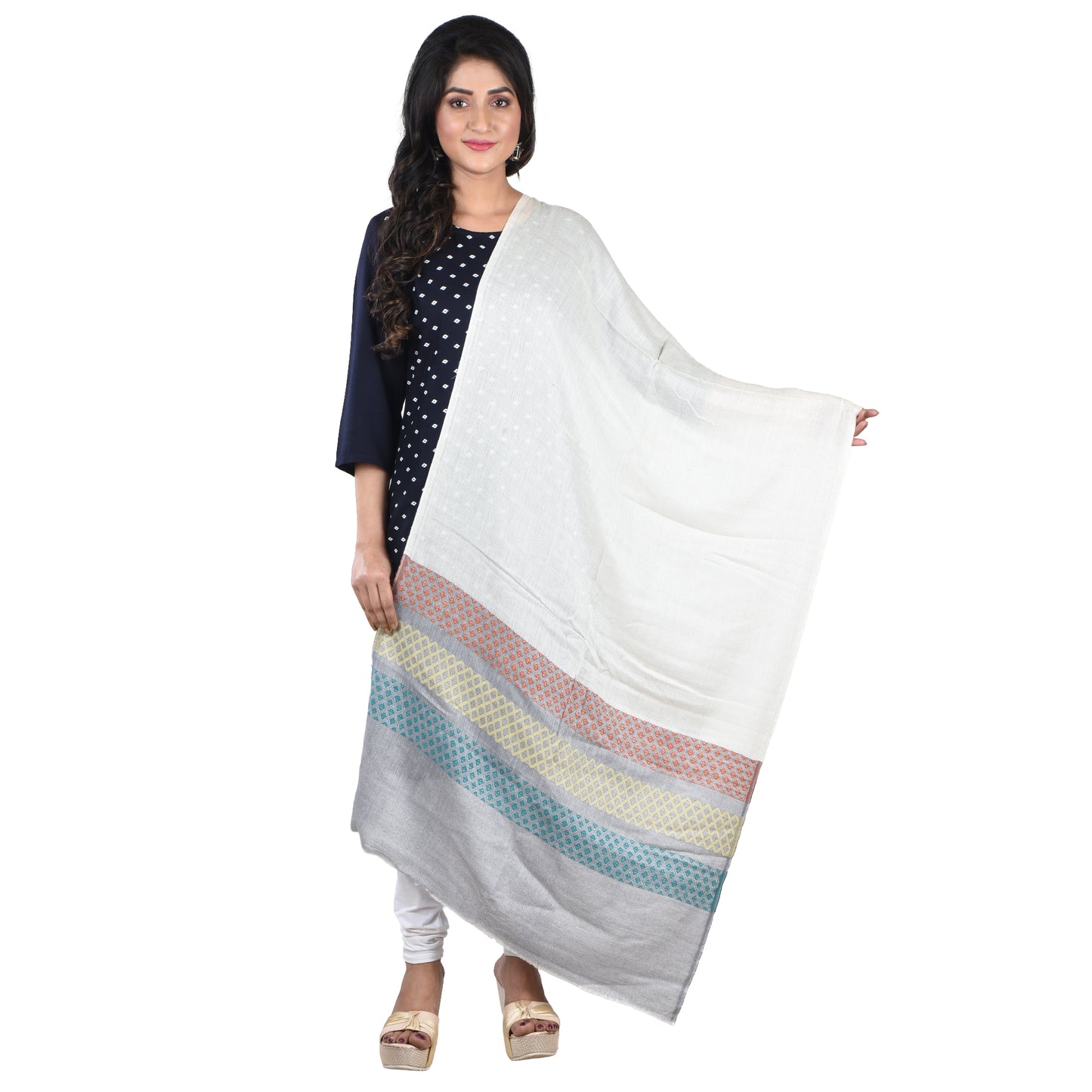 Purely Handmade Soft Lightweight Cashmere Stoles for Women