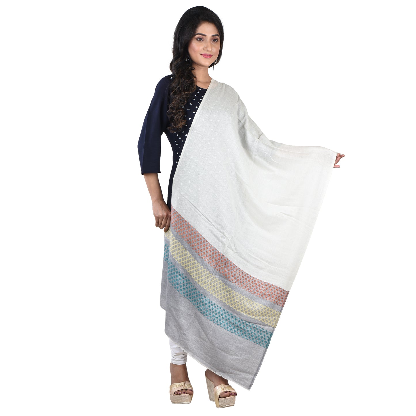 Purely Handmade Soft Lightweight Cashmere Stoles for Women