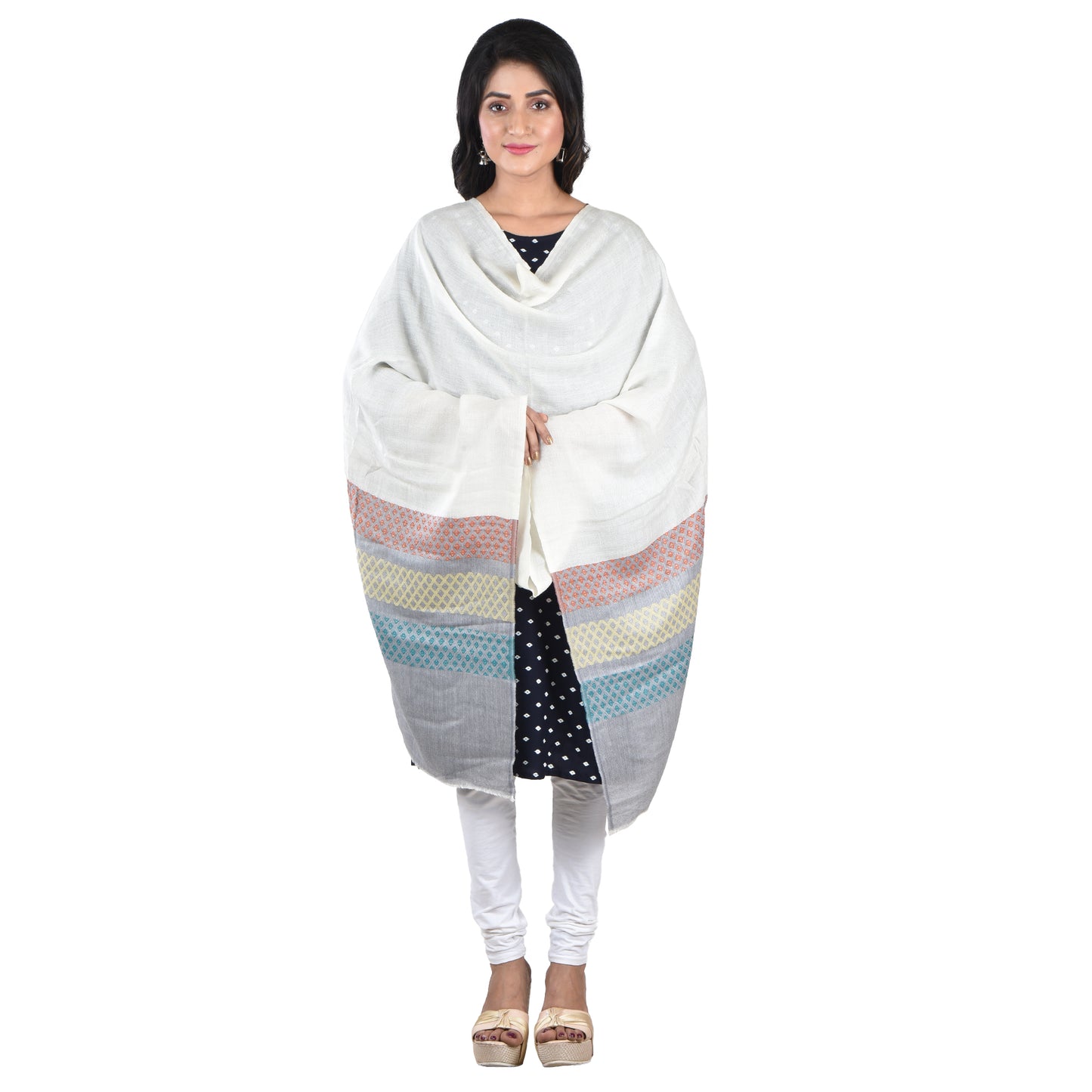 Purely Handmade Soft Lightweight Cashmere Stoles for Women