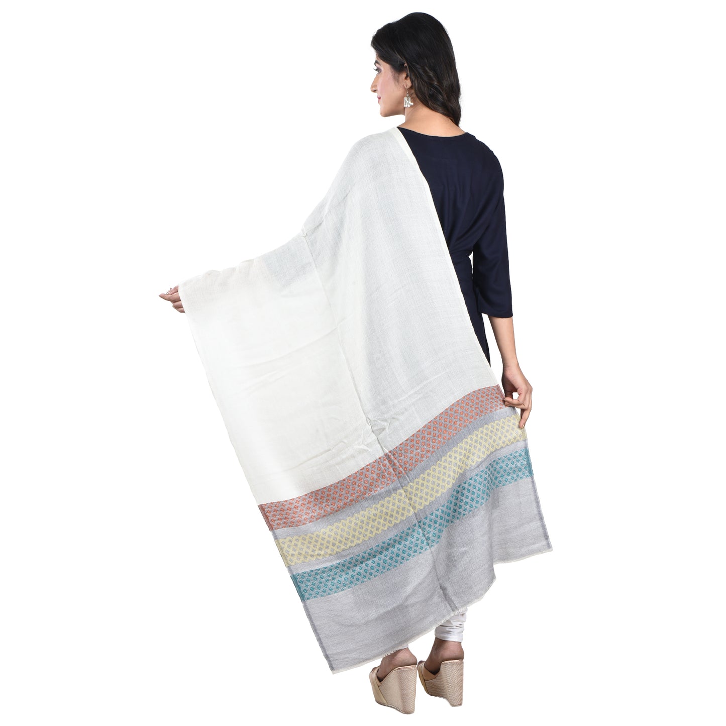 Purely Handmade Soft Lightweight Cashmere Stoles for Women