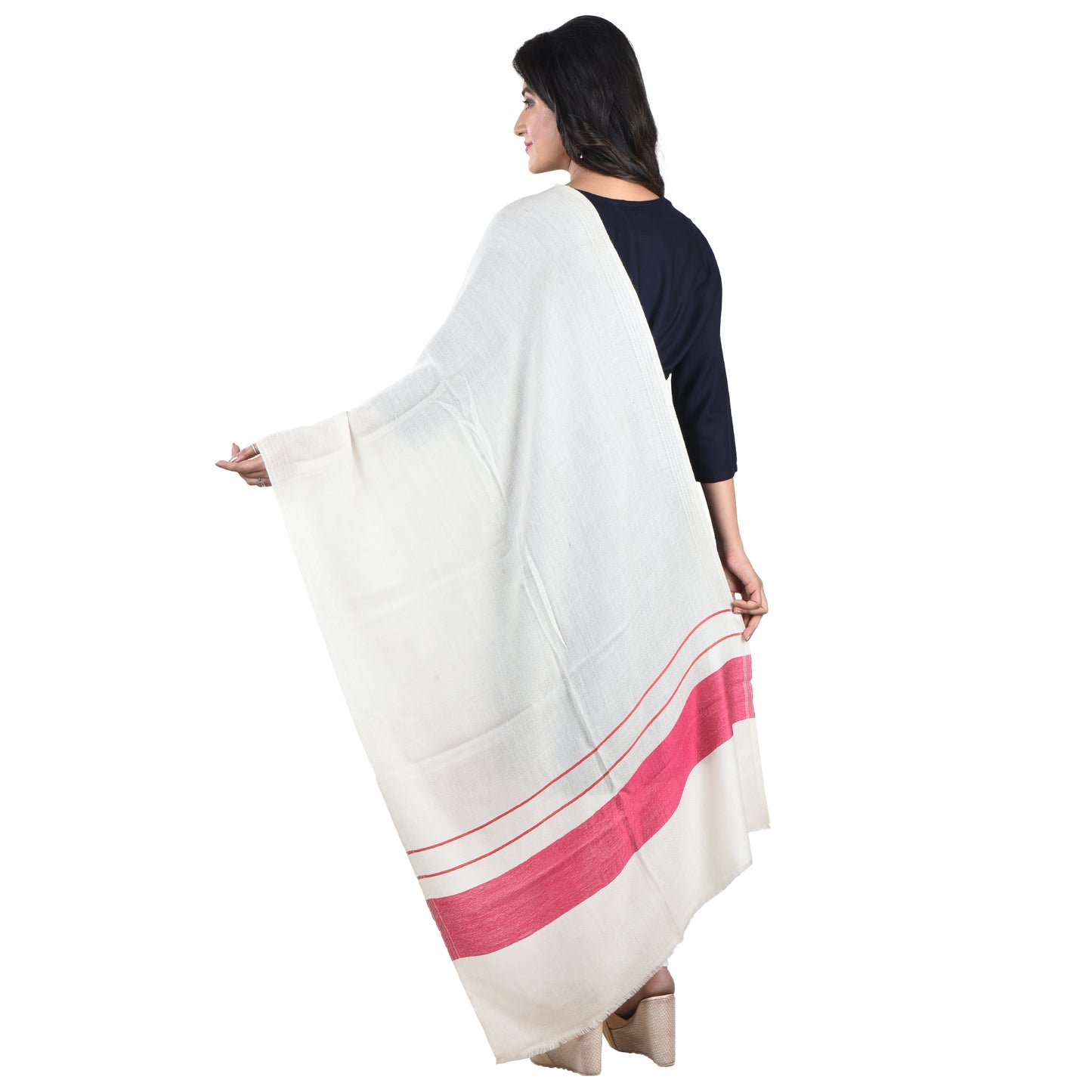 Purely Handmade Soft Lightweight Cashmere Stoles for Women