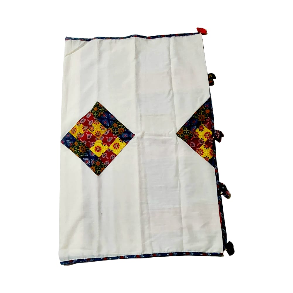 Elegant Ajrakh Hand Block Printed Cotton Dupatta