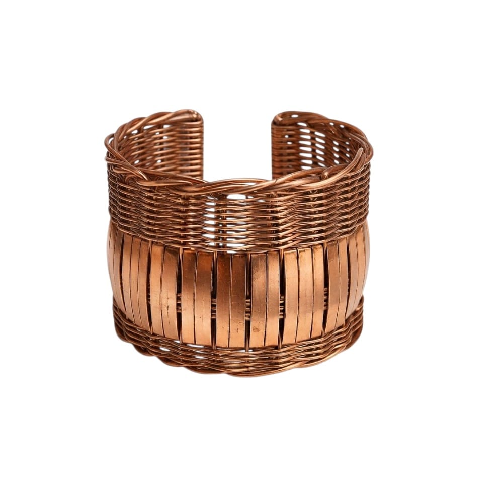 Purely Handmade Lightweight Brass Cuff Bangles