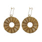Purely Handmade Brass Earrings