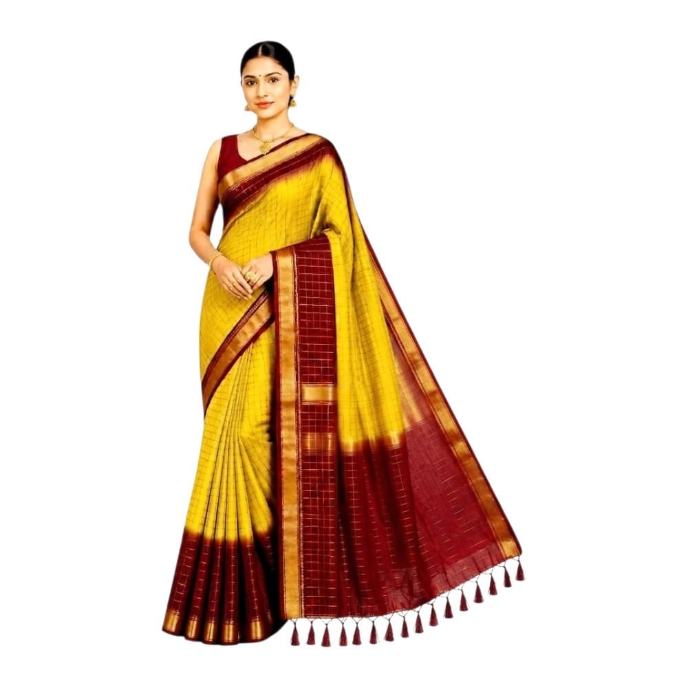 Mangalagiri Silk Cotton Saree