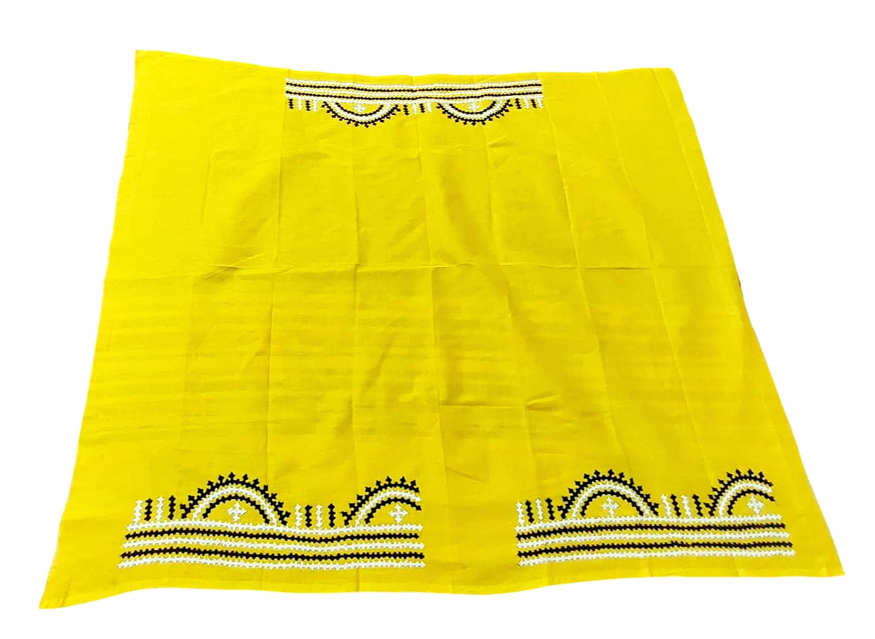 Hand Embroidered Gujarati Stitch Blouse Piece for Women & Girls