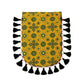 Gajji Silk Ajrakh Printed Leather Crossbody Flip Sling Bag
