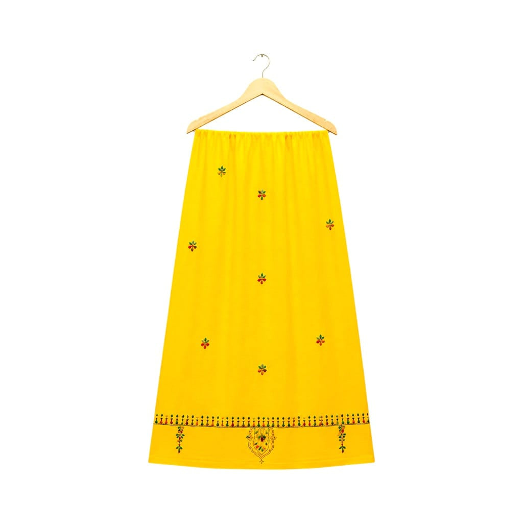 Premium Pure Cotton Unstitched Hand Embroidered Suit Piece