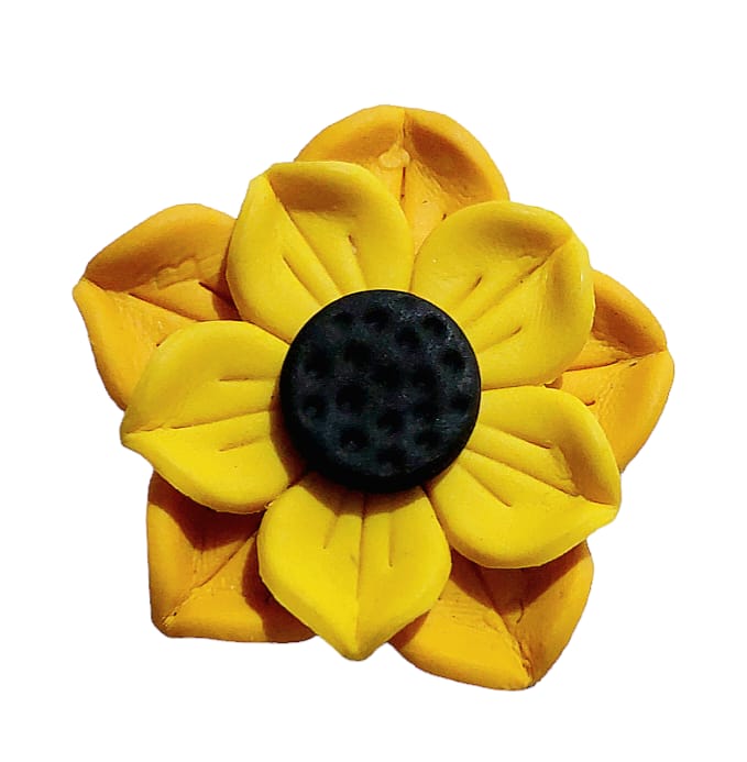 Purely Handmade Floral Design Saree Brooches