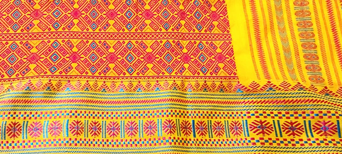 Premium Handloom Pure Khadi Cotton Saree