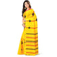 Pure Khadi Cotton Applique Saree