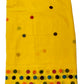 Handloom Pure Cotton Saree with Blouse Piece & Stylish Multicolour Polka Dots | Comfortable & Lightweight