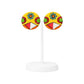 Purely Handmade Round Shaped Terracotta Stud Earrings