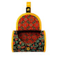 Handcrafted Leather Dholak Style Round Sling Bag